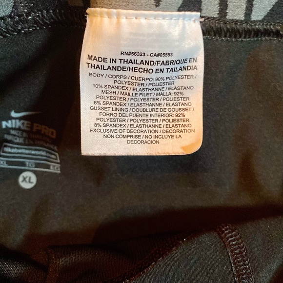💥Nike Pro base layer capri length💥 NWOT - Picture 5 of 9